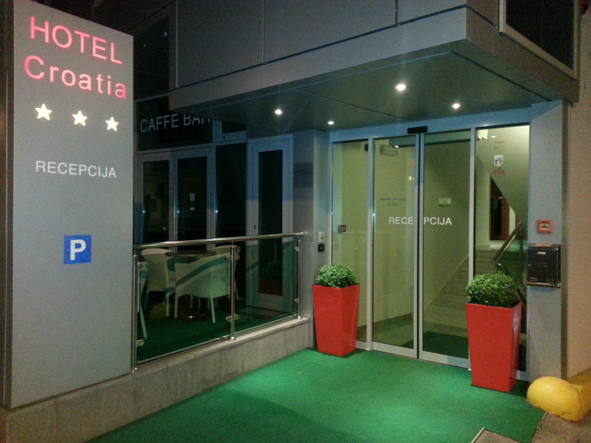 Hotel Croatia Zagreb Exterior foto